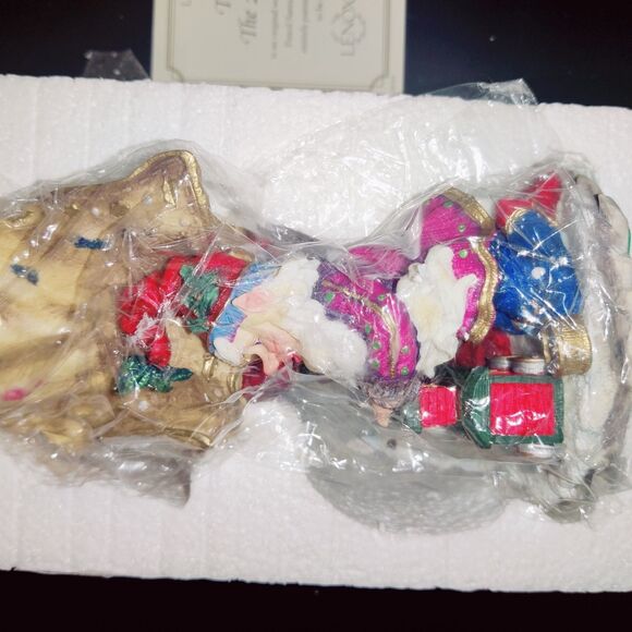 Vintage Lenox 2002 Pencil Santa "The Toy Maker" Pencil Santa Collection NEW - Picture 9 of 14